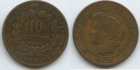 Frankreich 10 Centimes G1823 - Ceres France -