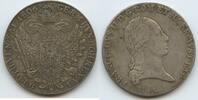 RDR Österreich 1 Konventionstaler Silber M#1003 - SEHR RAR Franz II. 1792-1835 Austria -