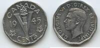 Kanada 5 Cents G6548 - Chrom King George VI. 1936-1952 Canada -