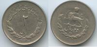 Persien 2 Rials G8686 - Muhammad Reza Pahlavi Shah -