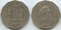 Sambia 50 Ngwee 1972 G11572 - Second Rebulic 13.December Zambia Sehr Schön
