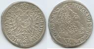 RDR Österreich XV Kreuzer Silber (15 Kreuzer) M#3247 - RAR Leopold I. 1658-1705 Austria -
