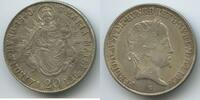 Ungarn Kaiserreich 20 Krajczar Silber H0080 - Ferdinand I. 1835-1848 Hungary -