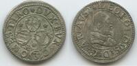 RDR Österreich Hall in Tirol 3 Kreuzer Silber H8342 - Leopold V. 1619-1625 -