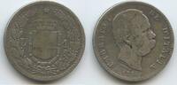 Italien Königreich 1 Lira Silber H0492 - Umberto I. 1878-1900 Italy -
