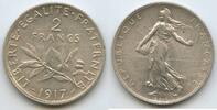 Frankreich 2 Francs Silber H0547 - La Semeuse France -