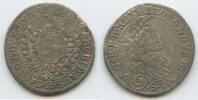 RDR Österreich Kärnten St.Veit 6 Kreuzer Silber M#8346 - RAR Leopold I. 1657-1705 Austria -