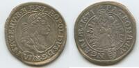 RDR Österreich Ungarn Kremnitz 6 Krajczar Silber (VI Kreuzer) M#8347 - Leopold I. 1658-1705 Austria -