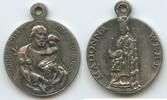 Deutschland Nordrhein-Westfalen Wallfahrtsmedaille, Pilgermedaille M3715 - Madonna von Werl - Heiliger Josef mit Jesuskind -