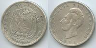 Ecuador 5 Sucres Silber M#8090 - José de Sucre Republic of Ecuador -