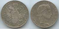 Österreich Kaiserreich 1 Taler Silber H0979 - Ferdinand I. 1835-1848 Vienna Austria Habsburg -