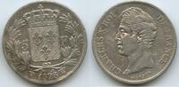 Frankreich 5 Francs Silber M#5616 - Karl X. 1824-1830 Charles X. France -