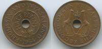 Rhodesien & Nyasaland Half Penny (½ Penny) G1065 - Giraffen Queen Elizabeth II. Zimbabwe Rhodesia and Nyasaland -