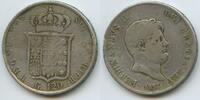 Italien Neapel und Sizilien 120 Grana (Piaster) Silber GS1245 - Ferdinando II. 1830-1859 Kingdom of the Two Sicilies Italian States -