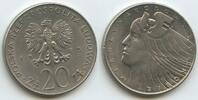 Polen Volksrepublik 20 Zlotych (20 Złotych) G4272 - International Women`s Year Poland -