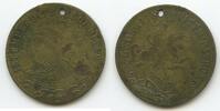 Religiöse Medaille Medaille M3838 - Alte Sankt Georgsmedaille Drachentöter Schiff -