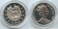 Insel Man - Isle of Man 15 Ecus GS628 - Manx Cat Elizabeth II. -
