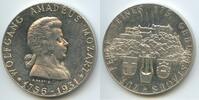 Österreich Salzburg Silbermedaille GY1082 - Wolfgang Amadeus Mozart zum 175. Geburtstag - Festung Hohensalzburg -
