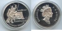 Kanada One Dollar Silber GS949 - 25th Anniversary Hockey Victory - Elisabeth II. 1952-2022 Canada -