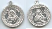 Religiöse Medaille Medaille M3887 - Coração de Jesus tende Compaixao de Nos - Madonna -