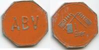 Deutschland Bundesrepublik Biermarke Wertmarke Bierzeichen T601 - ABV Brauerei 1 Bier Germany Color Beer-Token -