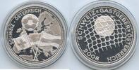 Österreich Schweiz Medaille GY482 - Fussball EM - Gastgeber Österreich und Schweiz -
