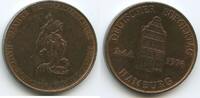 Deutschland Bundesrepublik Hamburg Bronzemedaille GY1148 - Hamburg Deutscher Bürgertag 90 Jahre Zentralausschuss -