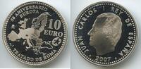 Spanien 10 Euro Silber GS1105 - 50th Anniversary of the Treaty of Rome Spain Juan Carlos I. -