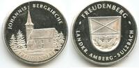 Deutschland Bundesrepublik Bayern Silbermedaille nd. GY1266 - Freudenberg Johannis-Bergkirche Landkreis Amberg-Sulzbach Polierte Platte, leicht a...