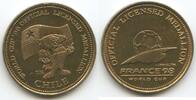 Frankreich Medaille M660 - Fussball WM France 98 World Cup official Licensed Medaille Chile -