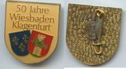 Österreich Kärnten Abzeichen Anstecknadel A648 - 50 Jahre Wiesbaden - Klagenfurt -