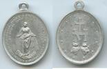 Religiöse Medaille Wallfahrtsmedaille Pilgermedaille M3933 - Alte Wundertätige Medaille Marianische Jungfrauen Congregation -
