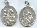 Italien Alte Wallfahrtsmedaille Pilgermedaille M3728 - Franz von Assisi - Antonius von Padua -