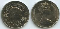 Bermuda One Dollar GS632 - Wedding of Prince Charles and Lady Diana -