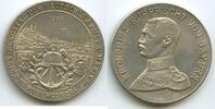 Bronzemedaille versilbert 1926 Deutsches Reich Weimar Bayern GX918 - Nürnberg Kronprinz Rupprecht Erinnerungstag der Armee & Marine Vorzüglich