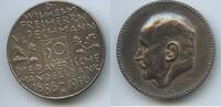 Deutsches Reich Kaiserreich Bayern Silbermedaillle Die Bayerische Handelsbank 1936 GX090 - 50-jähriges Dienstjubiläum Dr. Freiherr Wilhelm von Pe...