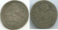RDR Österreich Ungarn ¼ Taler Silber GB1229 - Nagybanya Karl VI. 1711-1740 -