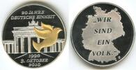 Deutschland Bundesrepublik Medaille GY103 - 20 Jahre Deutsche Einheit 1990-2010 -