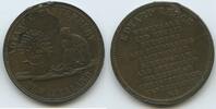 Neuseeland Christchurch One Penny Token Coinage T241 - Edward Reece New Zealand - SEHR RAR -