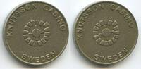 Schweden Spielmarke Casinomarke Wertmarke T470 - Knutsson Casino Gaming Token Sweden -