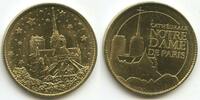 Frankreich Medaille Souvenir Token M409 - Cathedrale Notre-Dame de Paris Sterne -