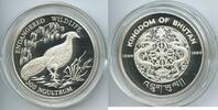 Bhutan 300 Ngultrums Silber G0074 - Kalifasan RAR Kalij pheasant Proof -