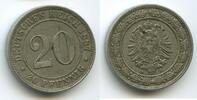 Deutsches Reich Kaiserreich 20 Pfennig G4655 - Wilhelm II. Germany Empire -