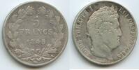 Frankreich 5 Francs Silber GS1217 - Louis-Philippe I. 1830-1848 France -