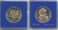 Polen 100 Zlotych Silber GS539 - Helena Modrzejewska 1840-1909 Poland -