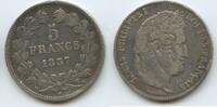 Frankreich 5 Francs GS963 - Louis-Philippe I. 1830-1848 France -