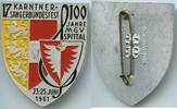 Österreich Kärnten Abzeichen Anstecknadel A402 - 17. Kärntner Sängerbundesfest MGV Spittal 1961 -