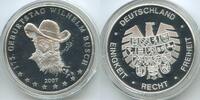 Deutschland Bundesrepublik Medaille PA091 - Auf den 175. Geburtstag von Wilhelm Busch -