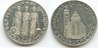 Österreich Oberösterreich Silbermedaille M3685 - Enns, Lorch Basilika St.Laurent, St.Florian, St.Severin -