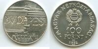 Ungarn Magyar Népköztársaság 100 Forint Silber GS1283 - Buda and Pest Union Hungary -